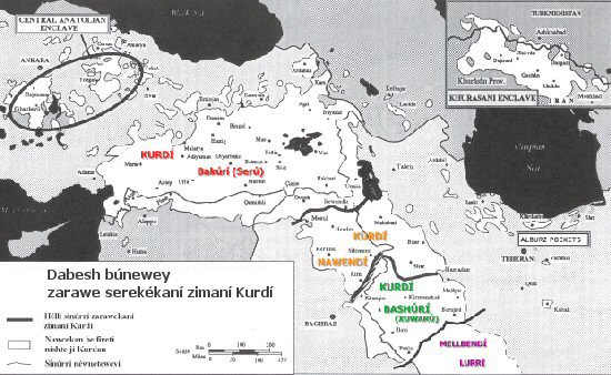 Kurdish-dialectsarea